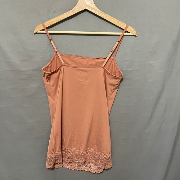 Maurice's Women's Blush Cami Top with Lace Trim Y2K 90s Style Size Small‎ - Picture 4 of 6